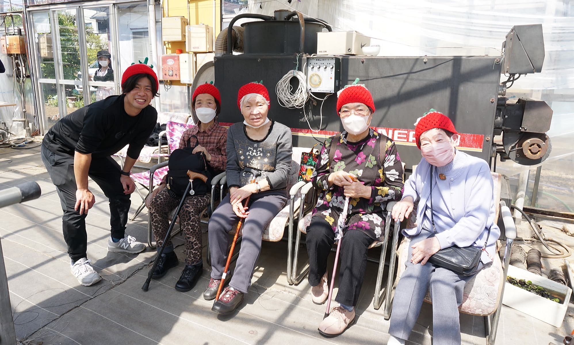 イチゴ狩りツアー